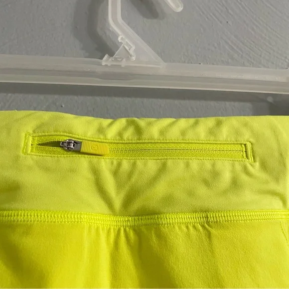 Lululemon Pace Rival skirt yellow Serpentine 10 tennis pickaball golf - Picture 13 of 15